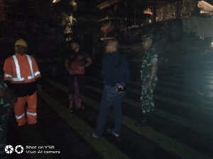 Kebakaran Pura Dalem Ubud: Dandim 1616/Gianyar Apresiasi Gotong Royong TNI, Polri, dan Masyarakat