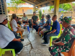 Sinergi TNI dan Rakyat, Tiga Warga Nggodimeda Serahkan Tanah kepada Kodim 1627/RN