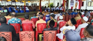 Pererat Hubungan TNI dengan Pemerintah dan Masyarakat, Babinsa Hadiri Pelantikan Camat dan PKK