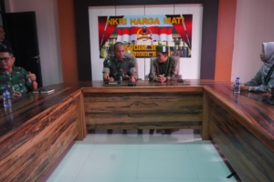 Dandim 1628/Sumbawa Barat Jalin Silaturahmi dengan HMI Cabang Sumbawa Barat