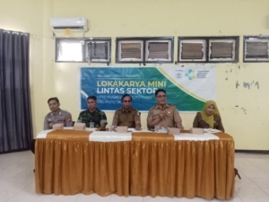 Danramil 1628-04/Poto Tano Wakili Bati Tuud Hadiri Pembukaan Loka Karya Mini Lintas Sektoral Tahun 2025