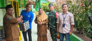 Program Makan Bergizi Hari Kedua Disalurkan ke 3.711 Siswa, Babinsa Pastikan Tepat Sasaran