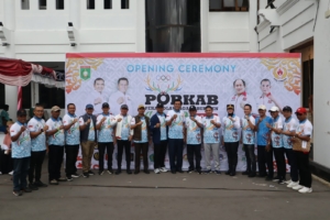 ‎Dandim 1607/Sumbawa Hadiri Pembukaan PORKAB 2025, Tekankan Sportivitas dan Persatuan