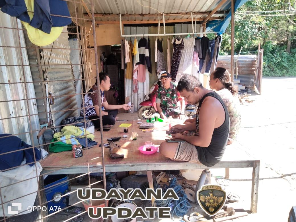 Babinsa dan Bhabinkamtibmas Kelurahan Dalam Gelar Komsos Tingkatkan Keamanan dan Ketertiban