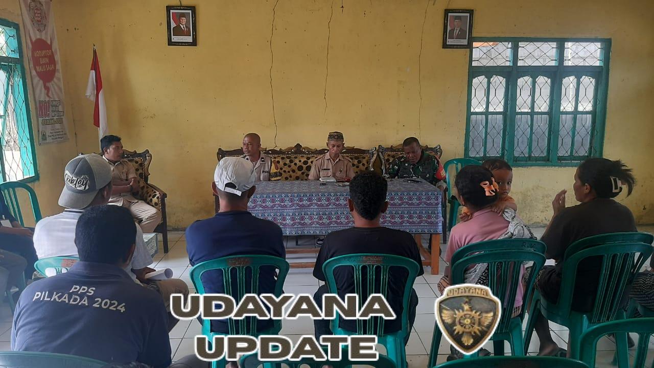 Jaga Kamtibmas, Babinsa Koramil 1612-02/Reok Aktif di Setiap Kegiatan Desa