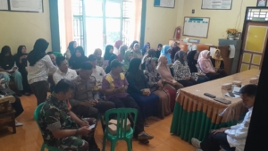 Babinsa Lamusung Hadiri Musdesus Ketahanan Pangan Melalui BUMDes TA 2025