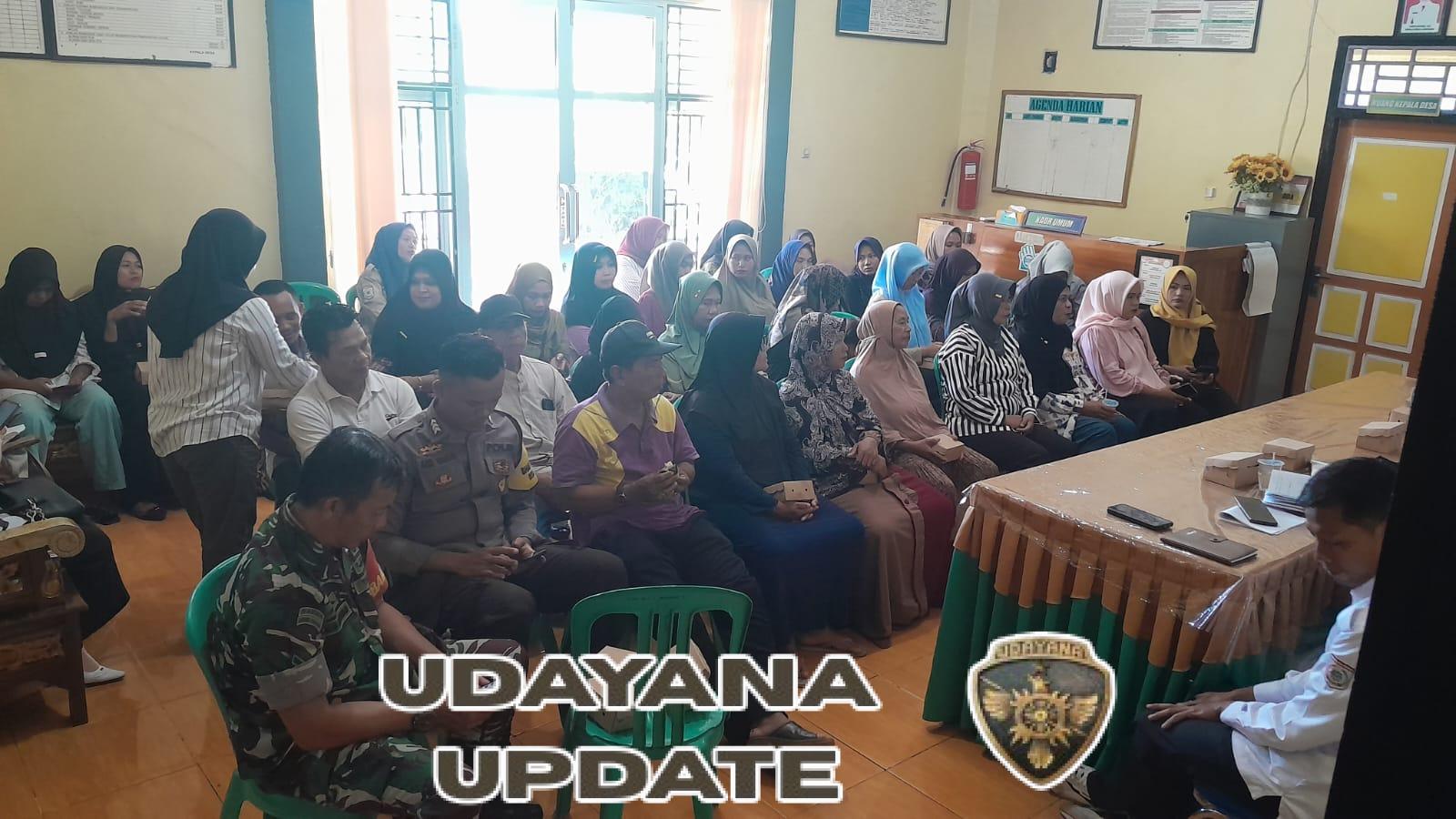 Babinsa Lamusung Hadiri Musdesus Ketahanan Pangan Melalui BUMDes TA 2025