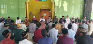 Babinsa Seteluk Atas Hadiri Peringatan Maulid Nabi Muhammad SAW 1447 H