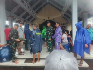 Tangani Banjir, Dandim Klungkung  Tegaskan Setiap Saat Siap Bergerak