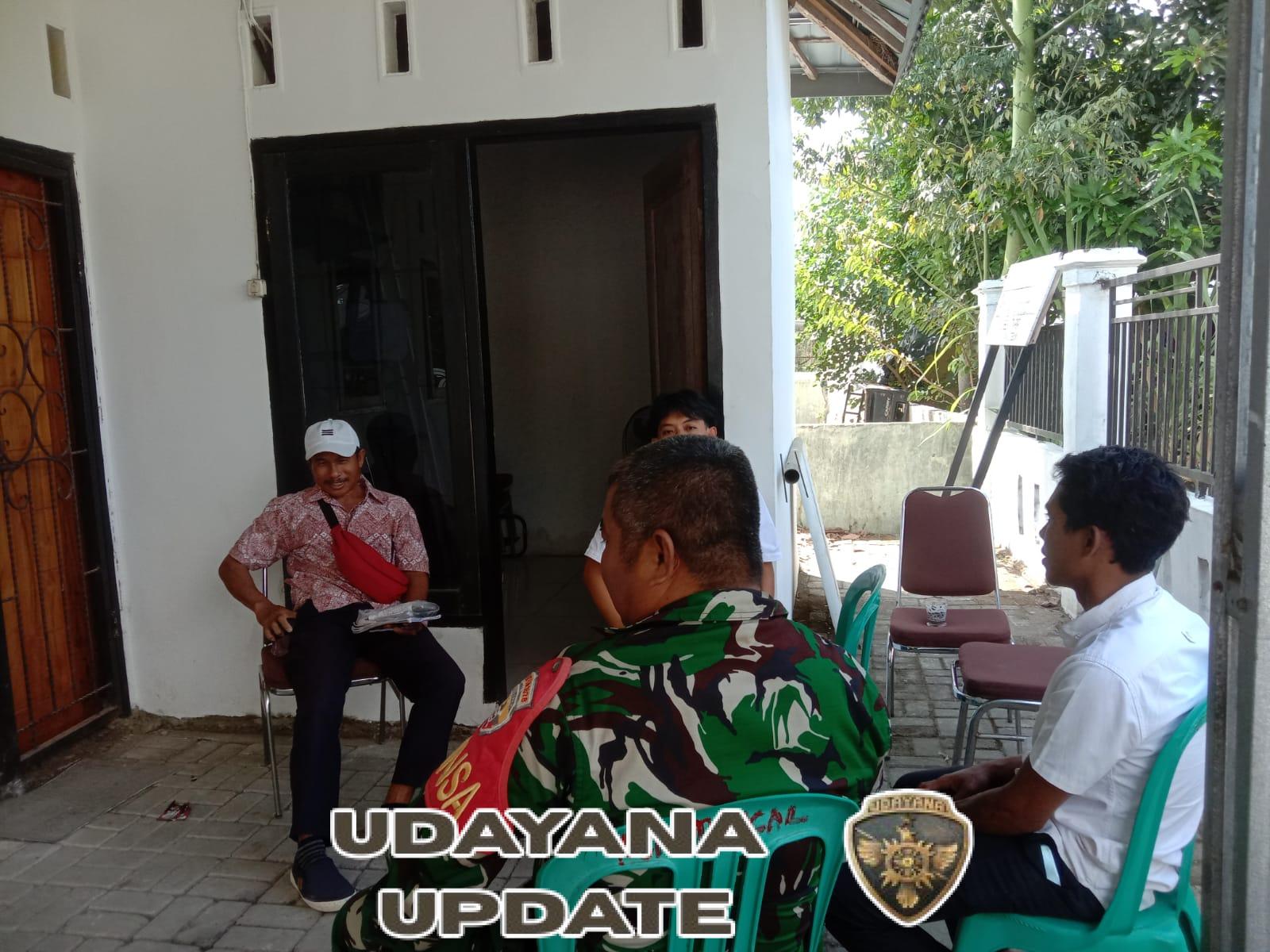 Babinsa Desa Tapir Laksanakan Komsos Bahas Persiapan Musdesus