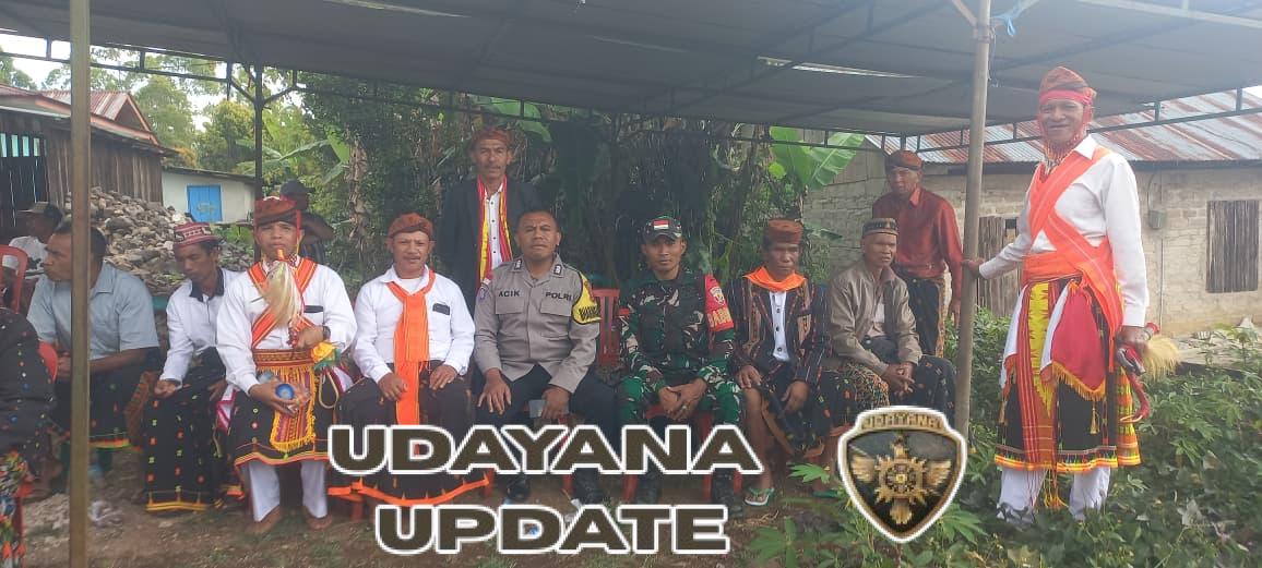 Budaya Adat Manggarai Masih Lestari, Babinsa Koramil 1612-01/Ruteng Apresiasi Warga Poco Likang