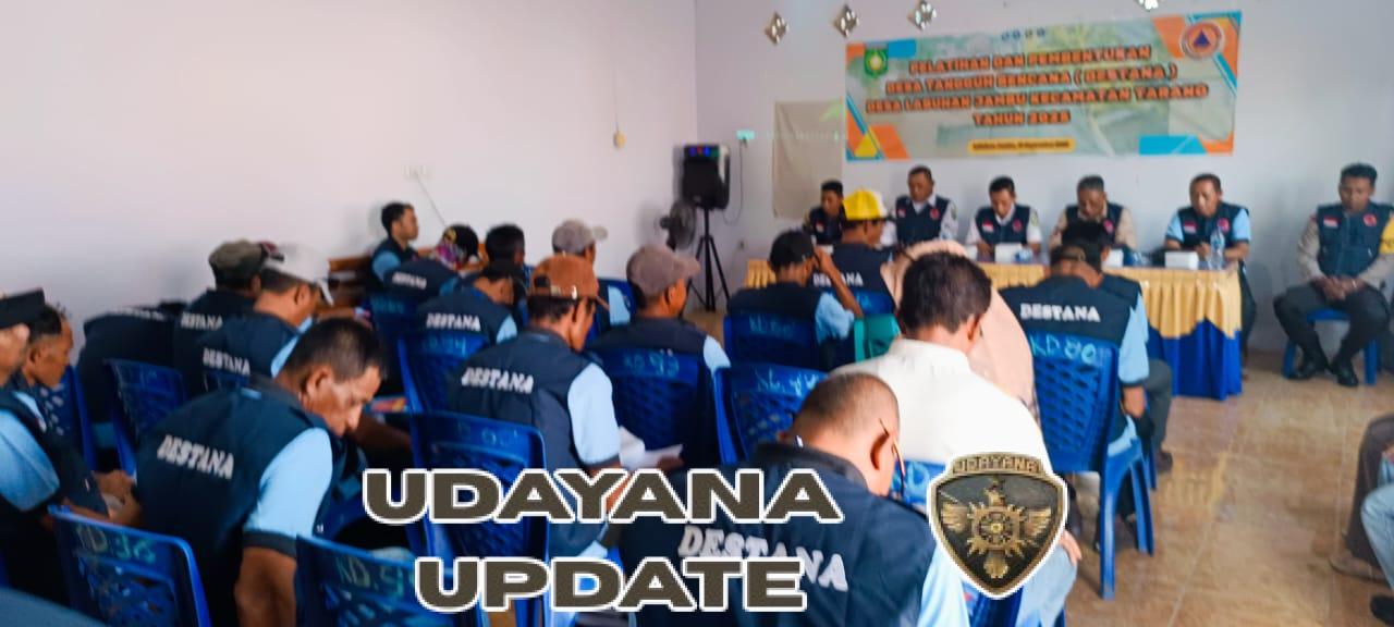 Desa Labuhan Jambu Kukuhkan Destana dan FPRB, Babinsa Tegaskan Dukungan TNI untuk Ketangguhan Warga