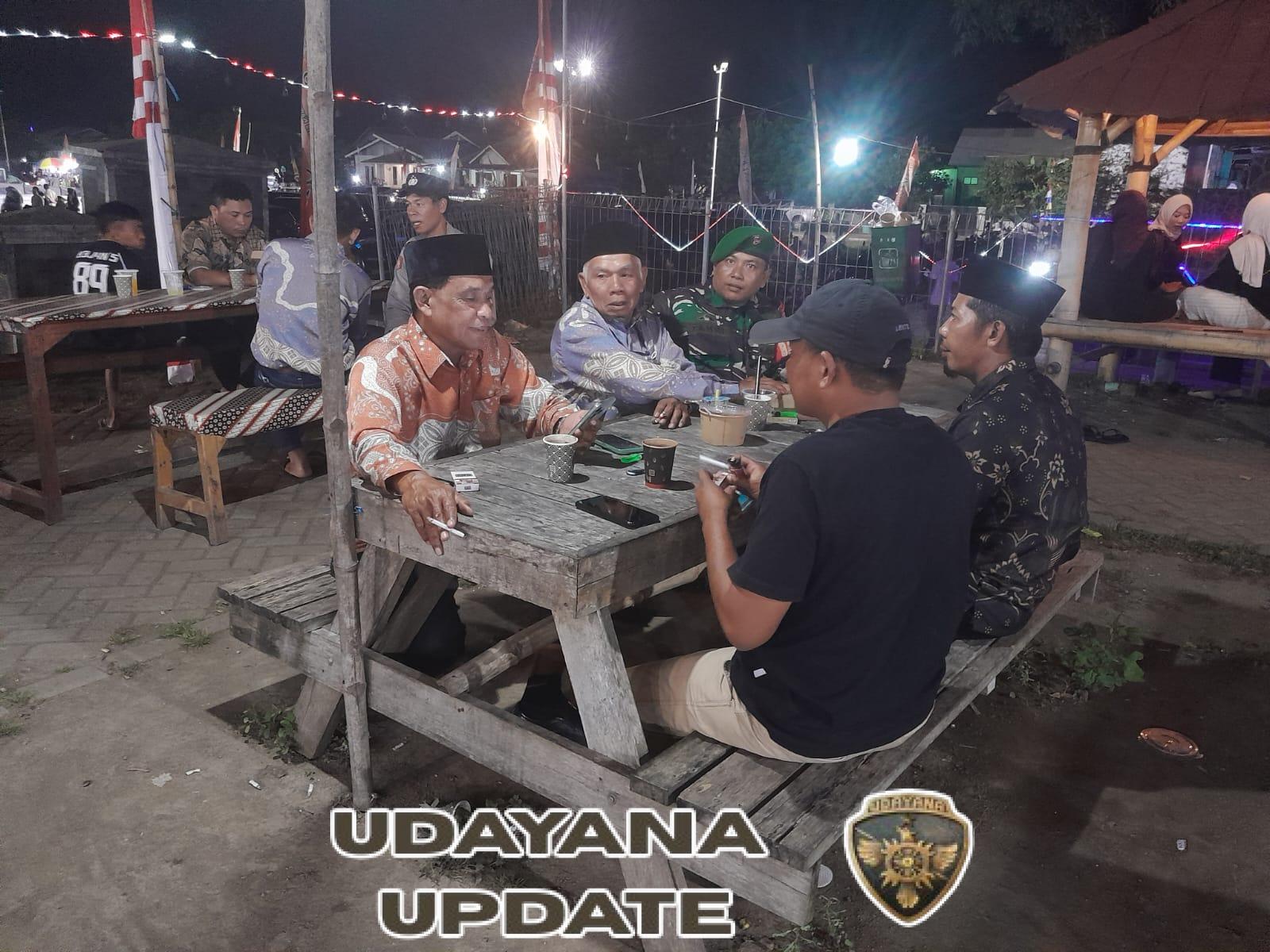 Babinsa Koramil 1628-02/Sekongkang Gelar Patroli Malam Jaga Kamtibmas