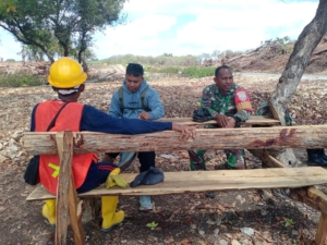 Pengamanan Ketat Warnai Pembangunan Kawasan Industri Garam di Rote Timur dan Landuleko