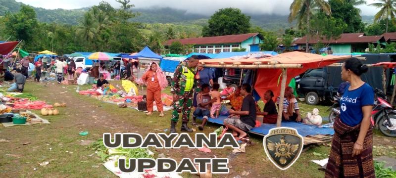 Dekatkan Diri dengan Warga, Babinsa Ende Dengarkan Aspirasi Masyarakat Desa Jopu