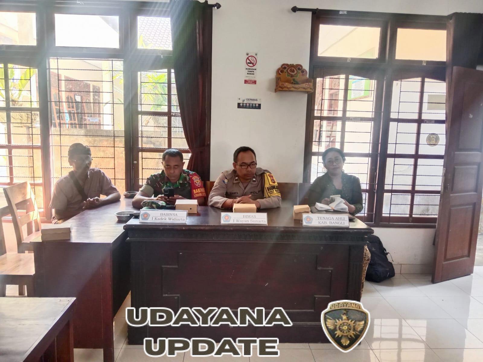 Babinsa Bangbang Hadiri Musyawarah Rencana Pembangunan Desa Tahun 2026