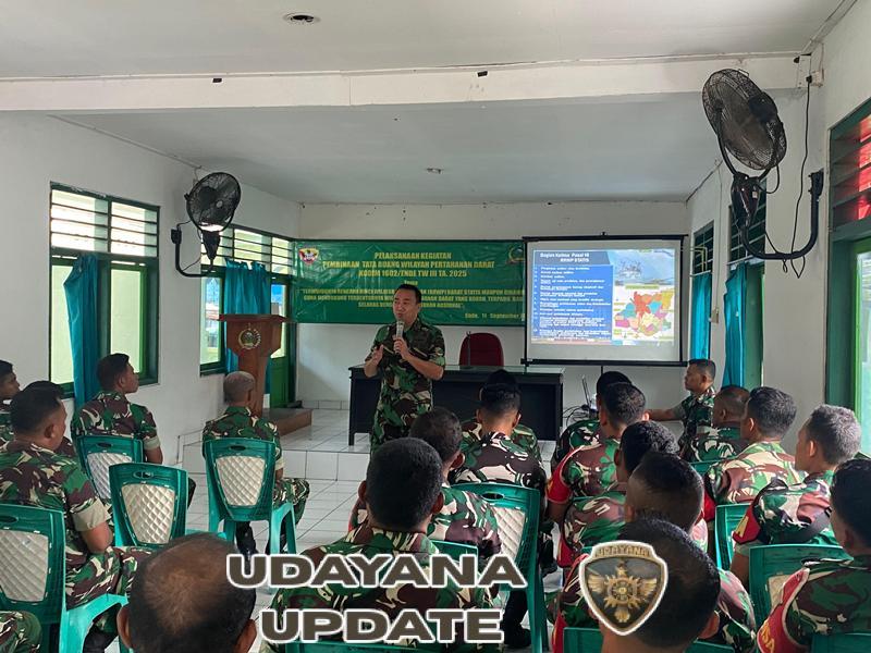 Dandim 1602/Ende Tekankan Optimalisasi RRWP dalam Pembinaan Pertahanan Wilayah