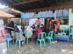 Sinergi Babinsa dan Pemerintah Desa Moteng, Gelar Senam Sehat dan Sosialisasi Kartu KSB Maju