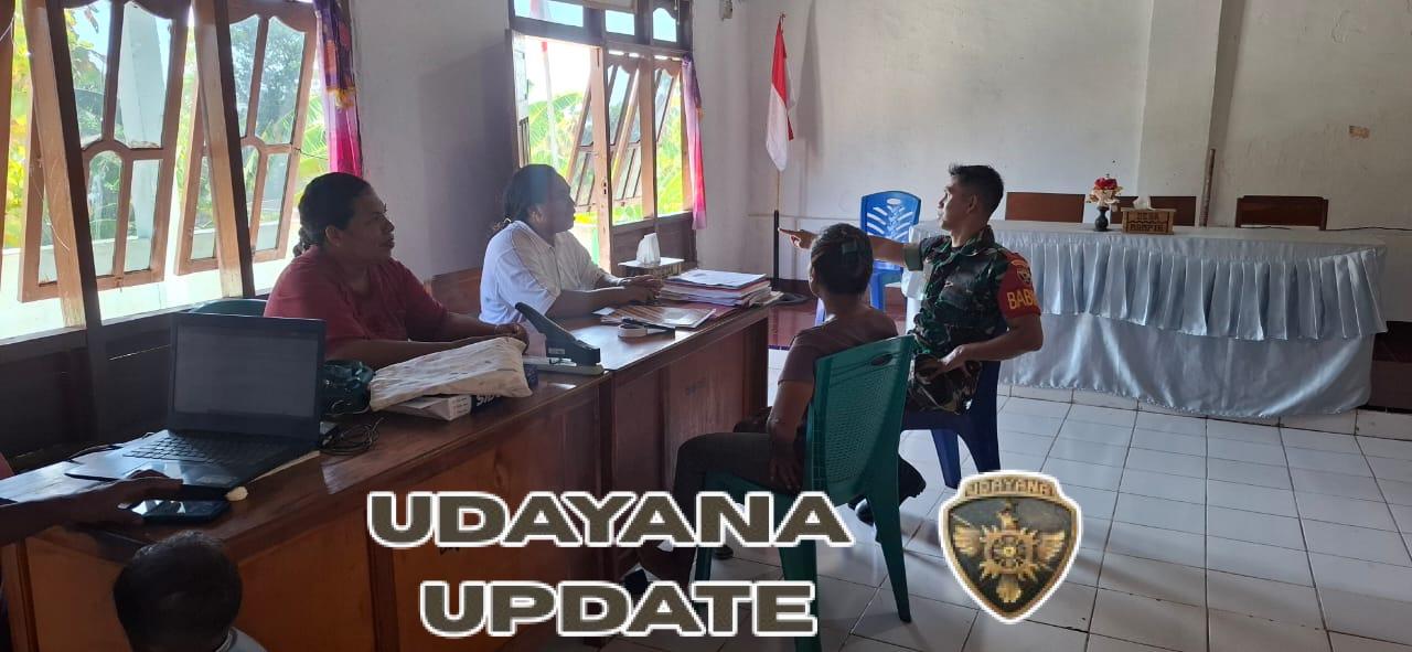 Babinsa Koramil 1624-04/Omesuri Bangun Sinergi dengan Warga