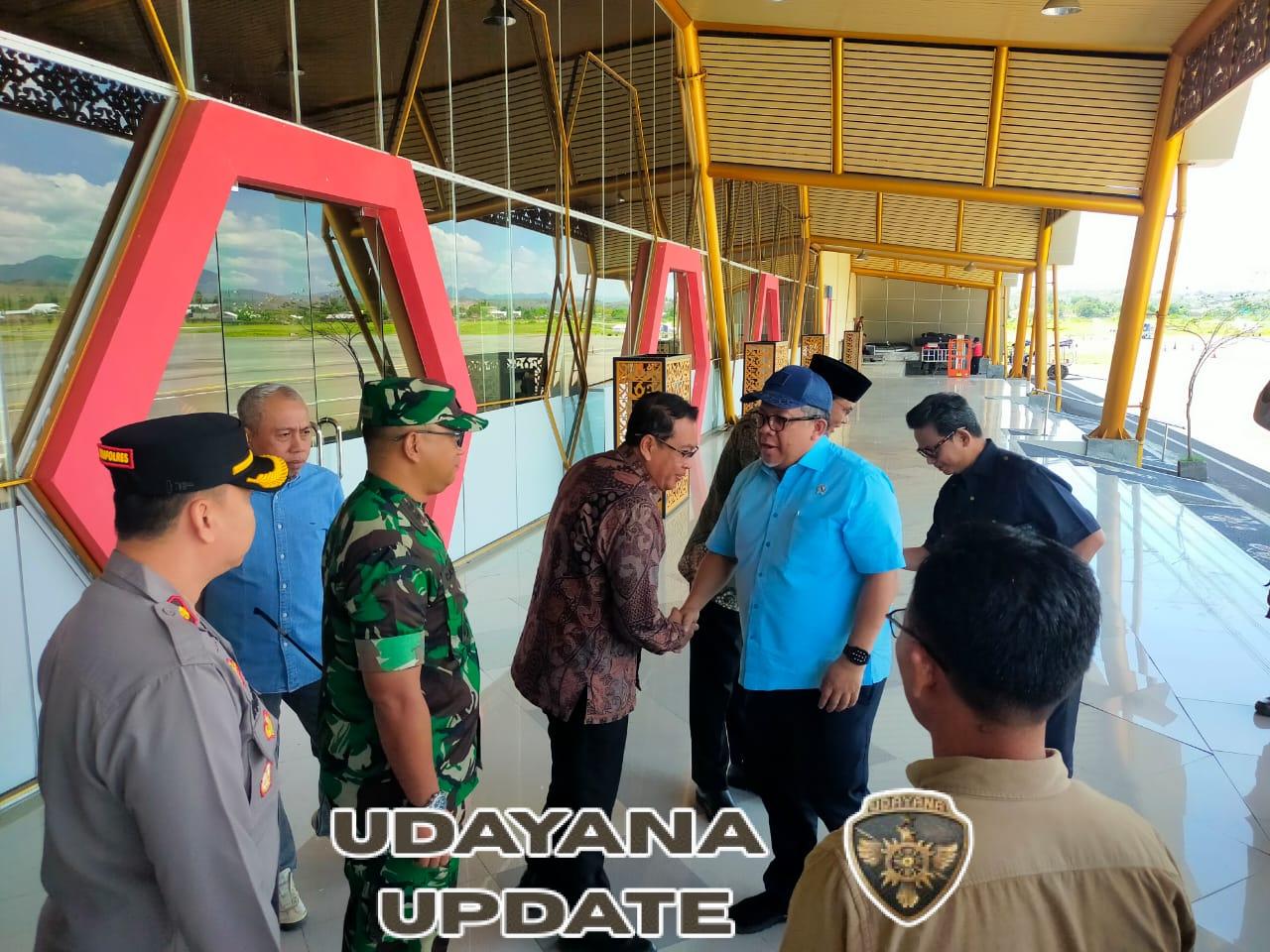 ‎Kehadiran Wamen PKP Disambut Forkopimda, Dandim 1607 Tegaskan Dukungan TNI