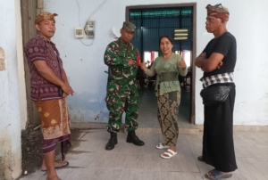 Babinsa Tampekan Sertu Gst Pt Satriawan Hadiri Sosialisasi Kekerasan Terhadap Perempuan