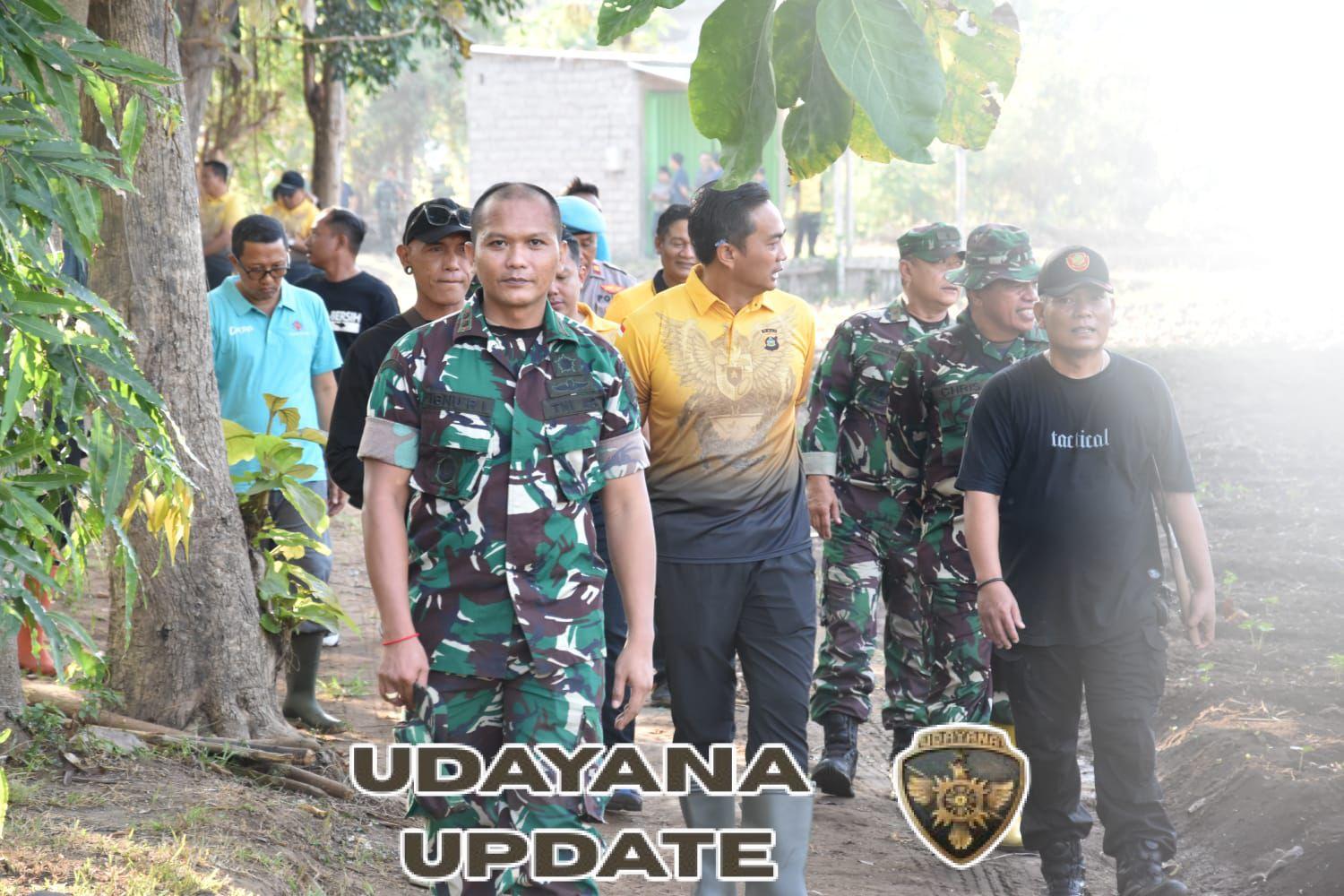 Kegiatan Bakti Teritorial Prima Gerakan Buleleng Bersih sampah dan Penuangan Eco Enzyme di Sungai Dalam Rangka Menyambut HUT TNI ke-80 Tahun 2025.*