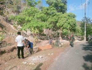 Karya Bhakti Kodim 1608/Bima Wujud Nyata Mendukung Program BISA Kota Bima