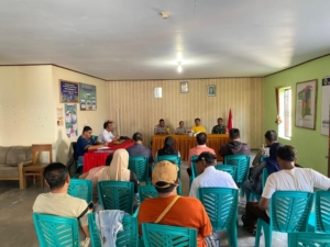 Babinsa Kupang Dukung Kelancaran Pemilihan Ketua LPM Solor