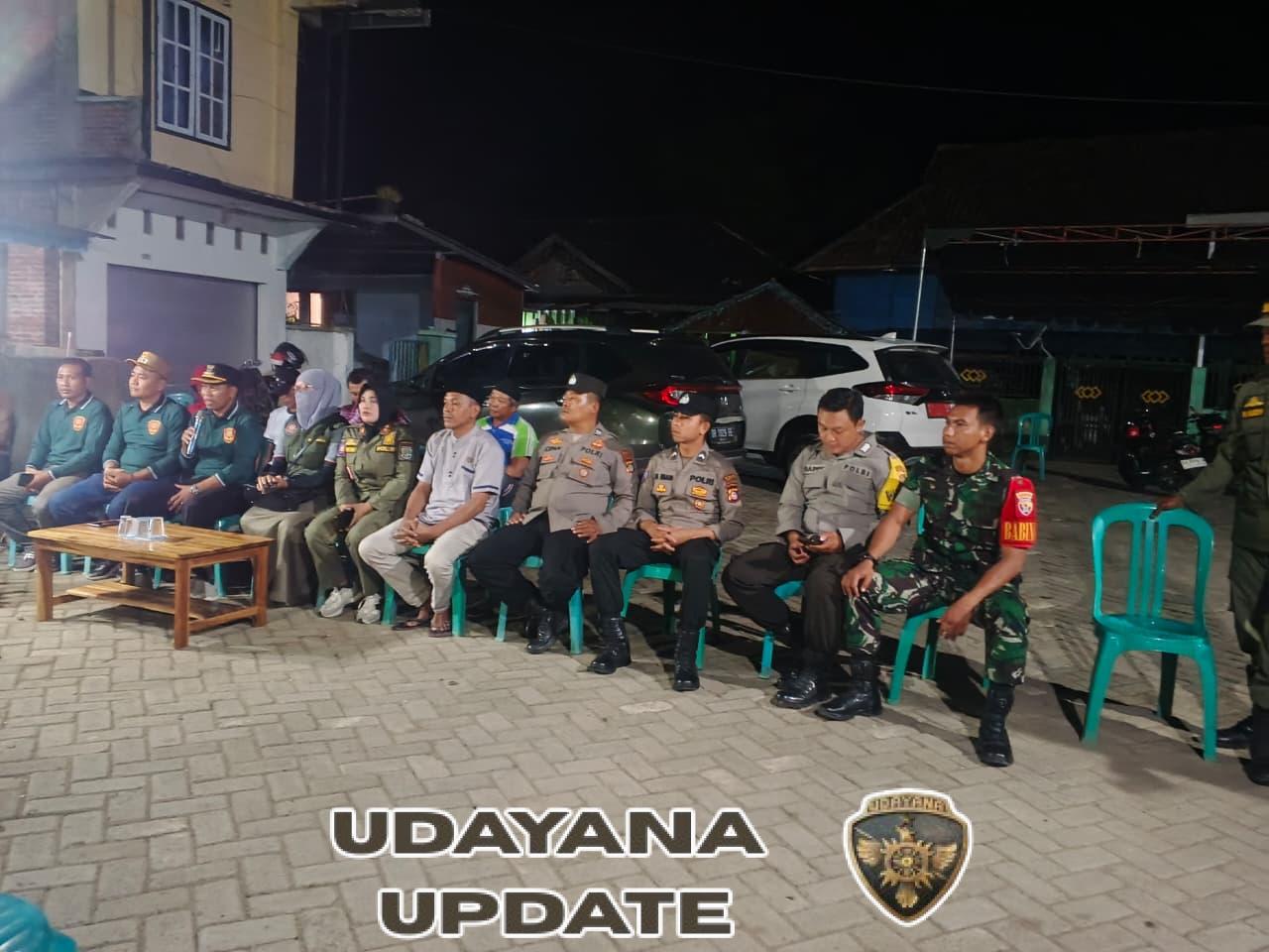 Wujud Kepedulian, Babinsa Koramil 1628-01 Hadiri Penilaian Poskamling di Moteng