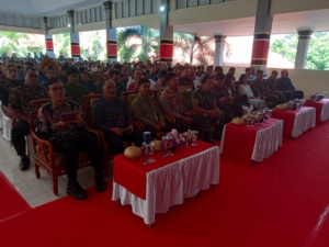Danramil 1609 – 02/ Kubutambahan Bersama Forkopimda, Kab buleleng, Forkopimcam Kubutambahan,dan undangan yang lain  Menghadiri kegiatan inaugurasi peserta didik baru SMK Negeri Bali Mandara dalam rangka pengukuhan peserta didik baru (Inaugurasi)