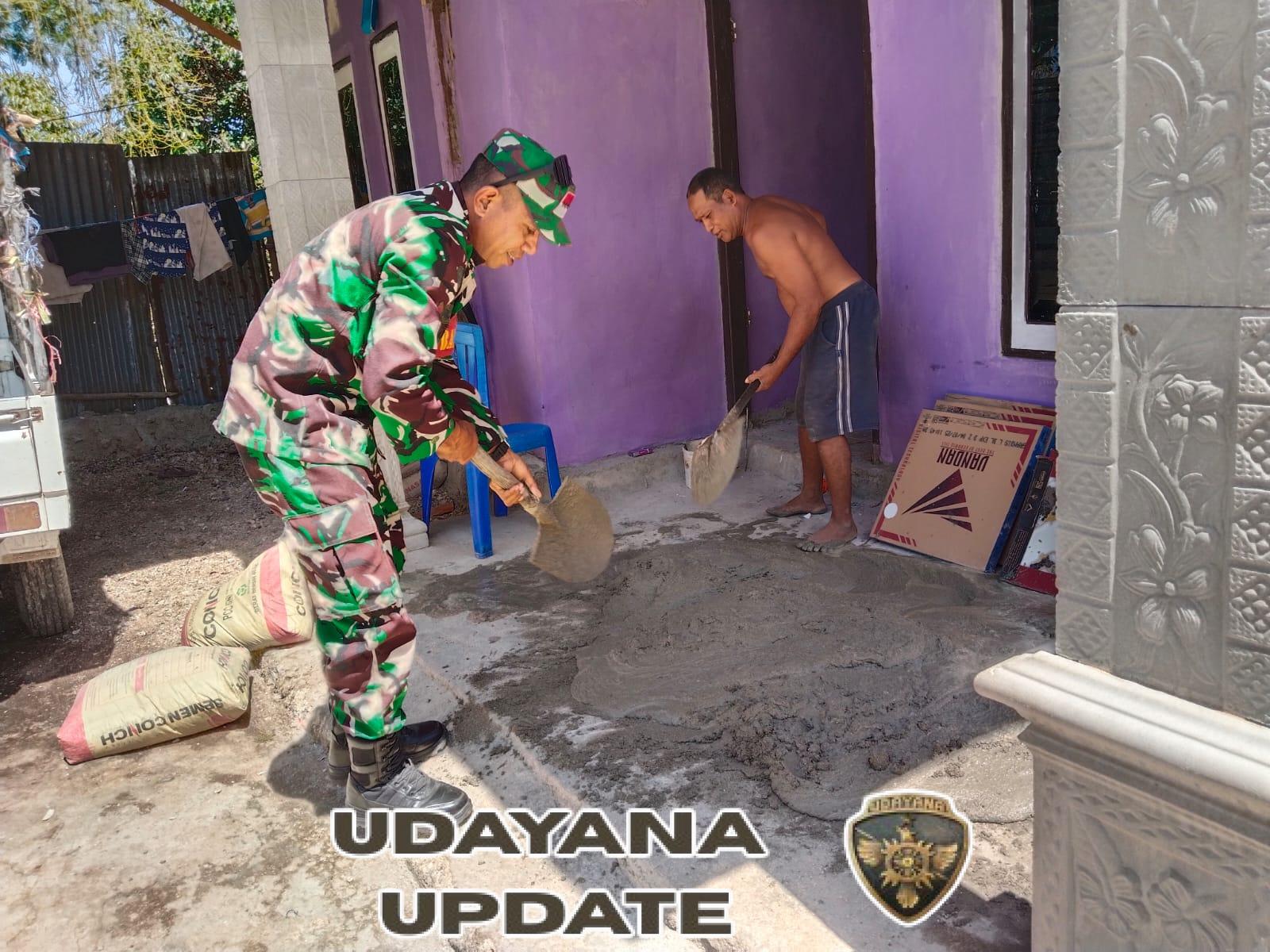 TNI Hadir di Tengah Warga: Babinsa Ba’a Edukasi Masyarakat Agar Fokus pada Kerja Produktif