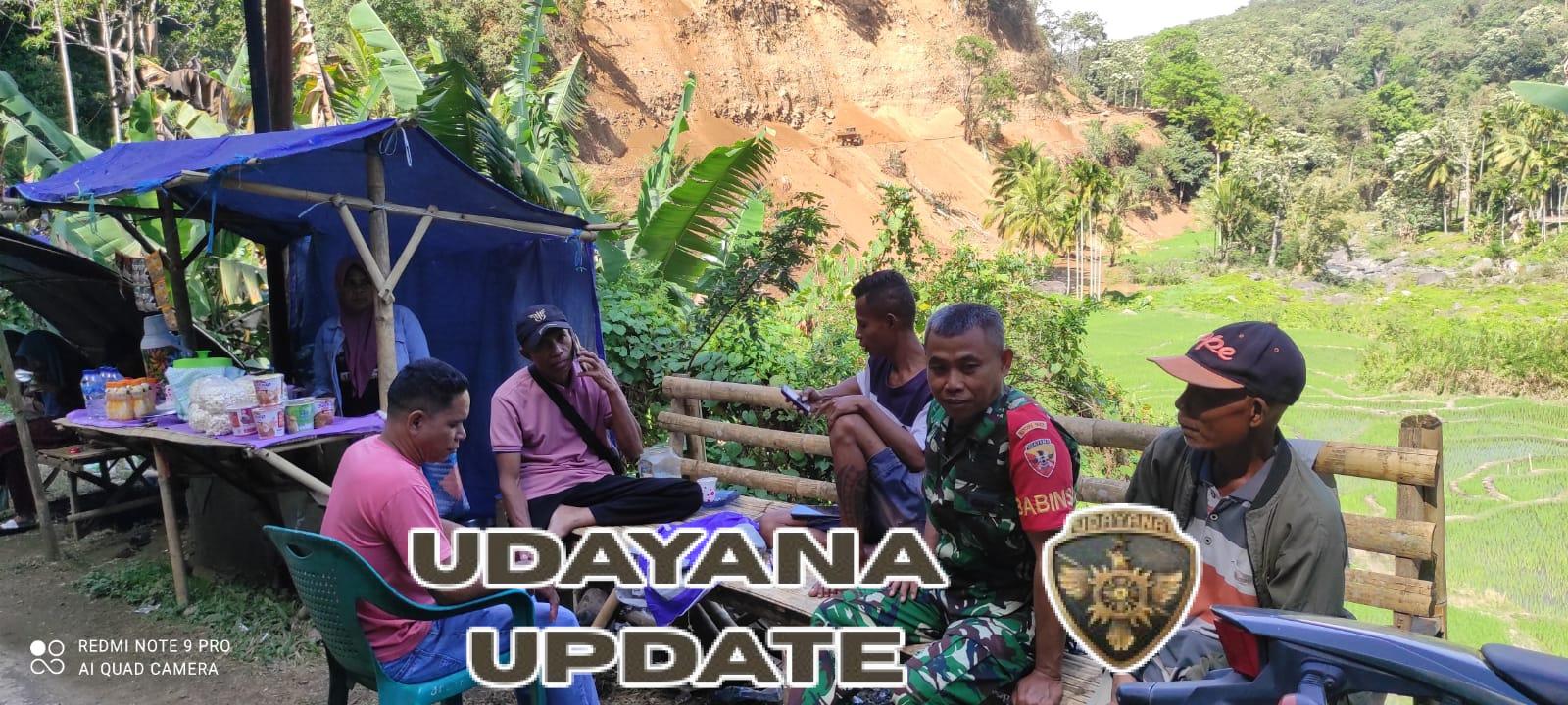 Babinsa Koramil 1602-02/Wolowaru Tingkatkan Sinergi dengan Masyarakat Desa Maubasa Timur