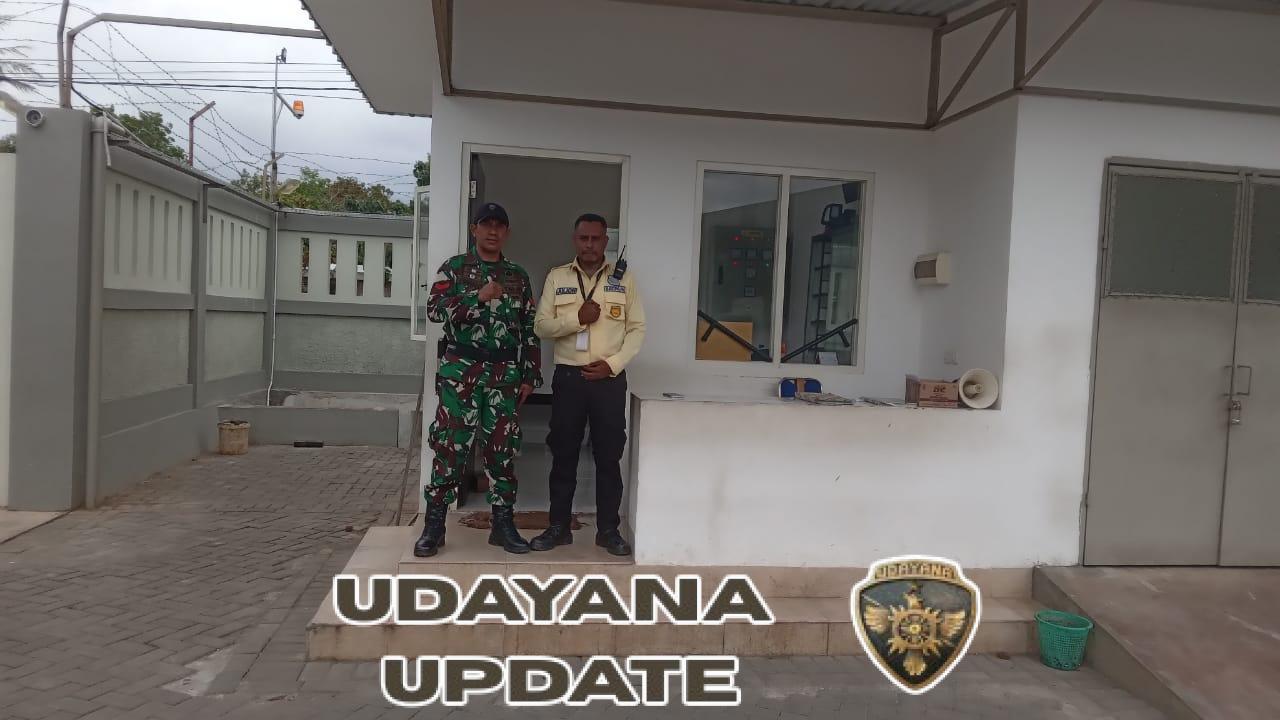 Situasi Kondusif, Babinsa Koramil 01/Kota Soe Laksanakan Pengamanan Perusahaan