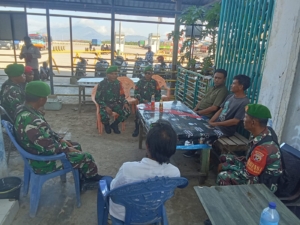 Koramil 1608-03/Sape Gelar Patroli Siskamling di Kecamatan Sape dan Lambu