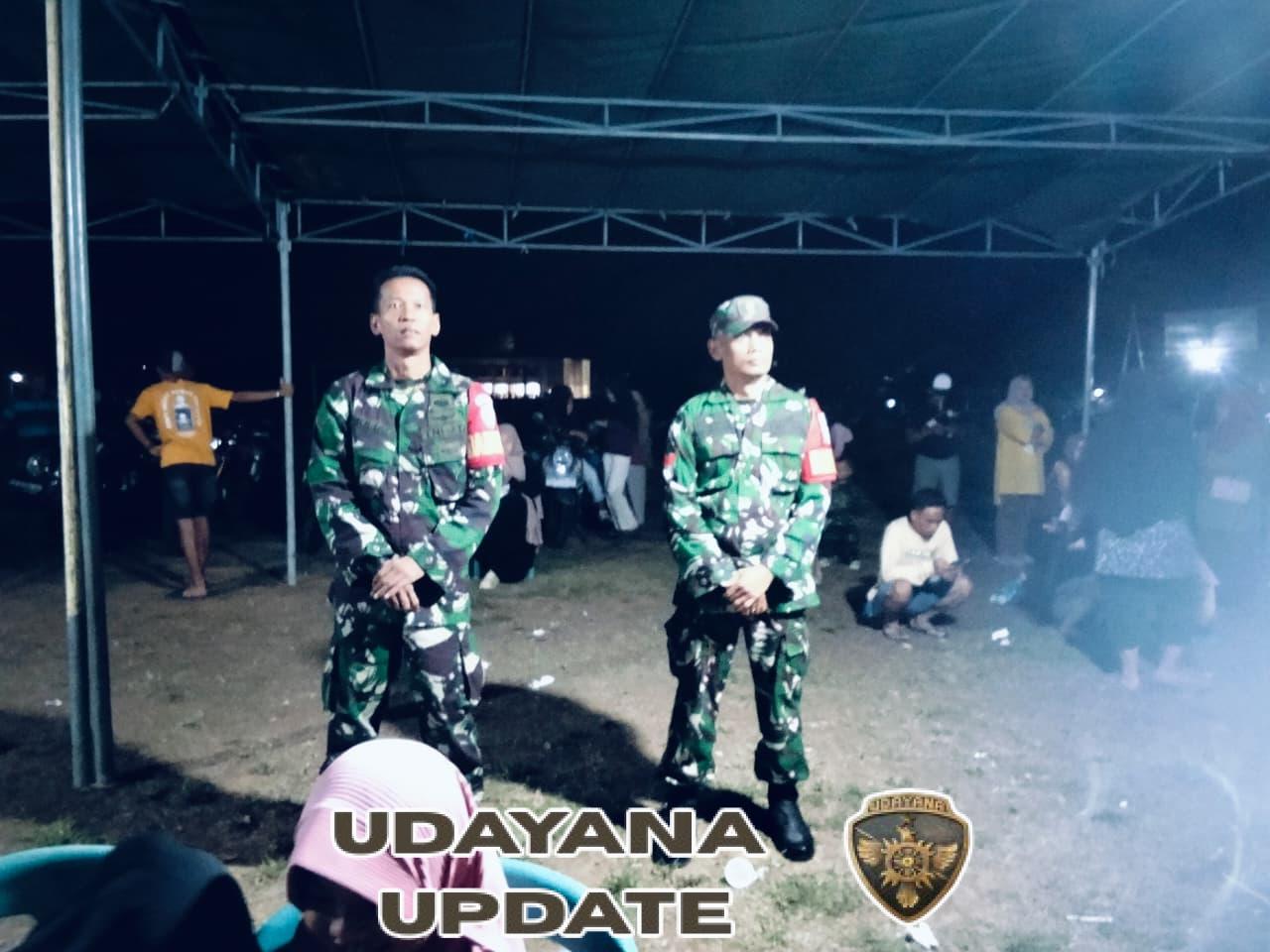 TNI Koramil 1628-01/Taliwang Amankan Jambore Pramuka Ranting Brang Ene