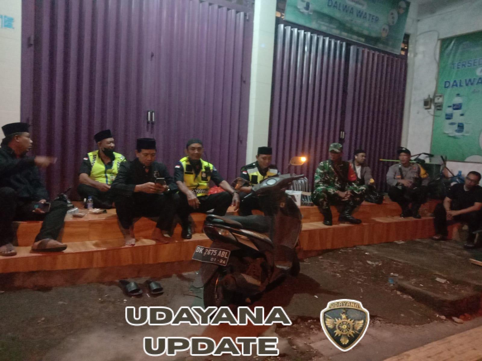 Babinsa Koramil Klungkung Gelar Patroli Dan Pengamanan Maulud Nabi