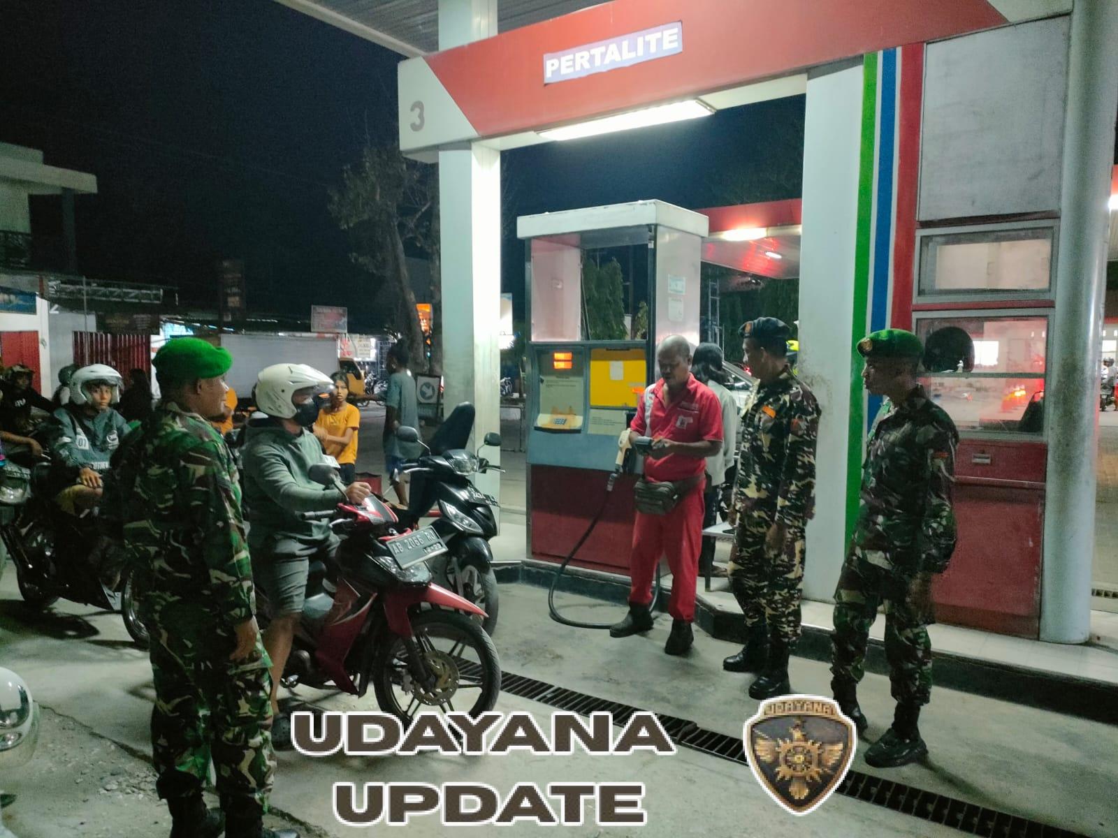 Sinergi TNI dan Banser, Gelar Patroli Gabungan Jaga Kamtibmas di Waingapu