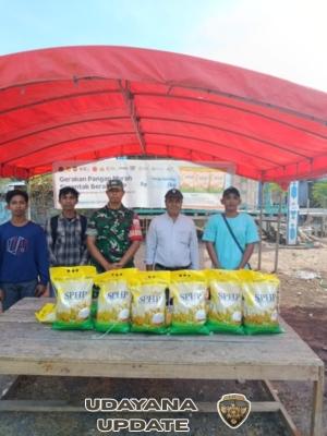 Kodim Dompu–Bulog Ringankan Beban Warga Lewat Beras Murah