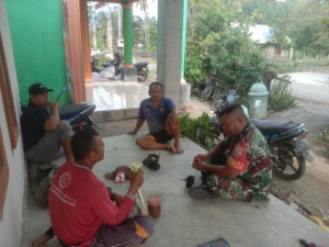 Babinsa Desa Tapir Gelar Komsos Bersama Warga Binaan