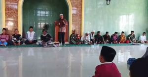 Babinsa Desa Beru Hadiri Peringatan Maulid Nabi Muhammad SAW 1447 H di Masjid Muhajirin