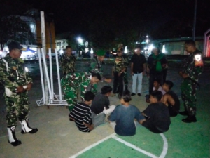 Danramil Rasanae Pimpin Patroli Malam, Libatkan Tokoh Agama dan Organisasi Masyarakat