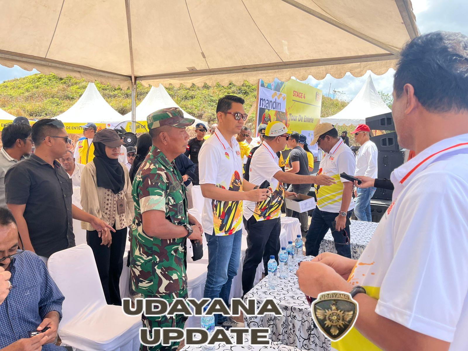 Kasdim 1601/Sumba Timur Wakili Dandim Hadiri Pelepasan Tour de EnTeTe 2025