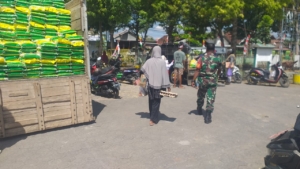 Babinsa Monta Baru Dampingi GPM di Woja