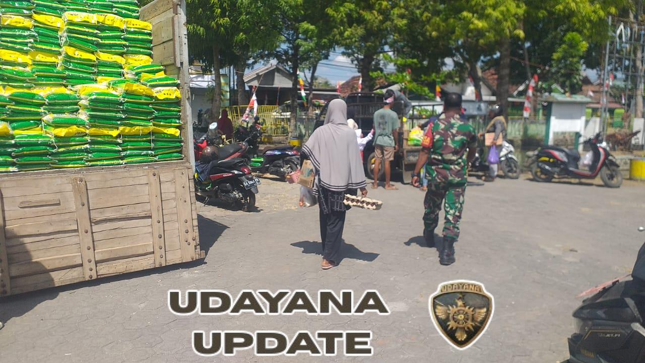 Babinsa Monta Baru Dampingi GPM di Woja