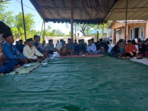 Babinsa Desa Aikangkung Hadiri Akad Nikah Warga, Wujud Kepedulian dan Kedekatan dengan Masyarakat