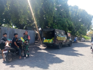 Bhakti Sosial Gerakan Pangan Murah Warnai Peringatan HUT TNI ke-80 di Desa Pengastulan