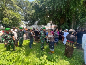 Koramil 1616-05/Sukawati Hadiri Upacara Perabuan Istri Anggota, Wujudkan Solidaritas dan Kepedulian