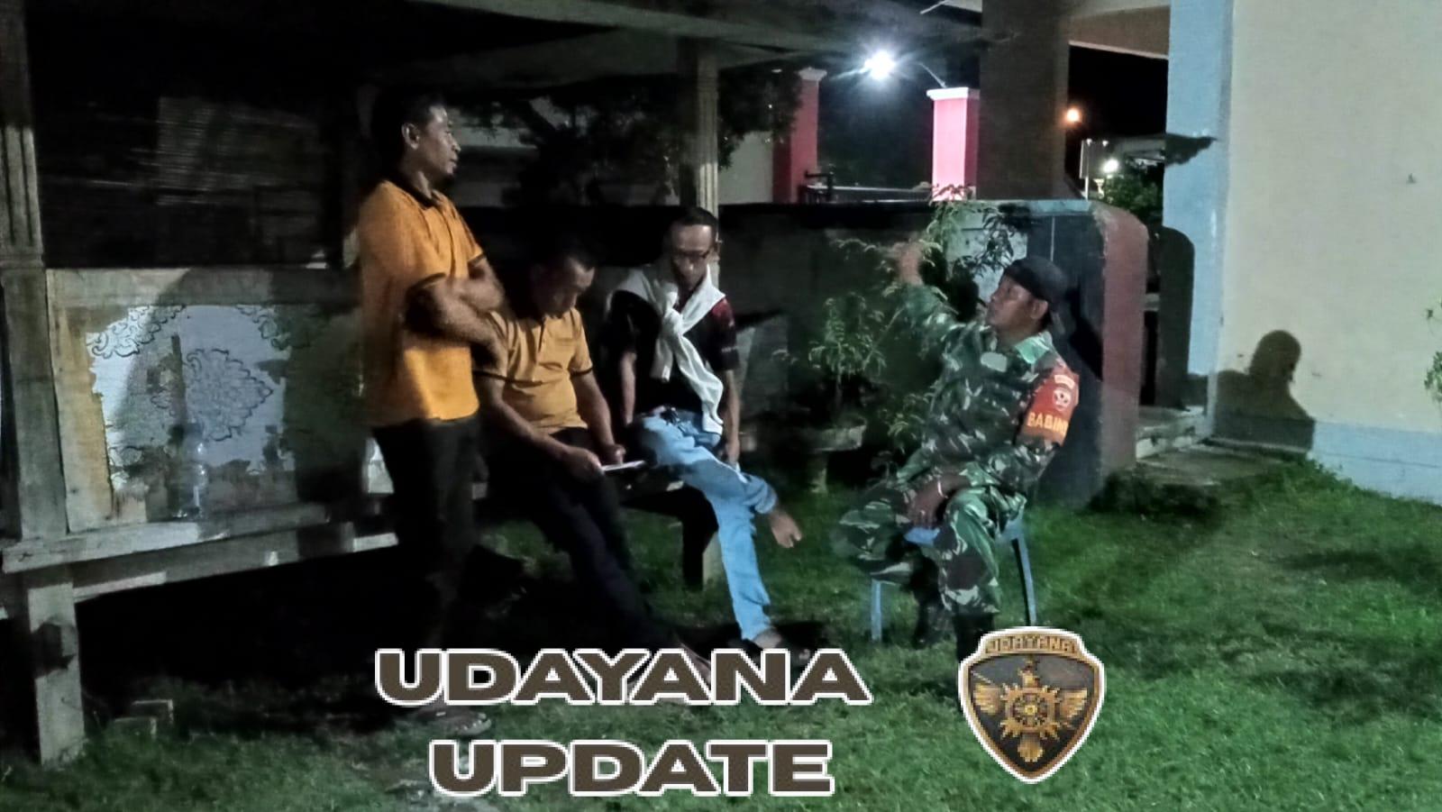 Babinsa Jereweh Gelar Patroli Malam, Hadirkan Rasa Aman di Tengah Masyarakat