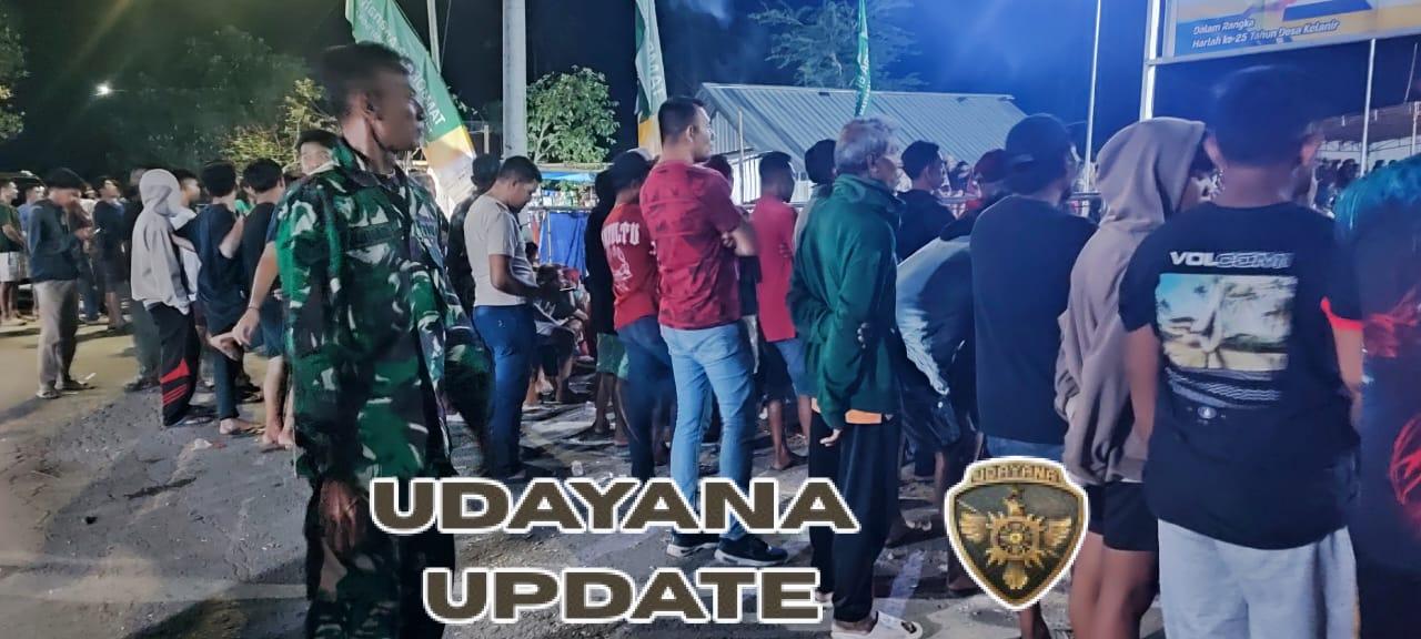 Babinsa Koramil 1628-03/Seteluk Gelar Patroli Malam, Wujudkan Rasa Aman di Tengah Masyarakat