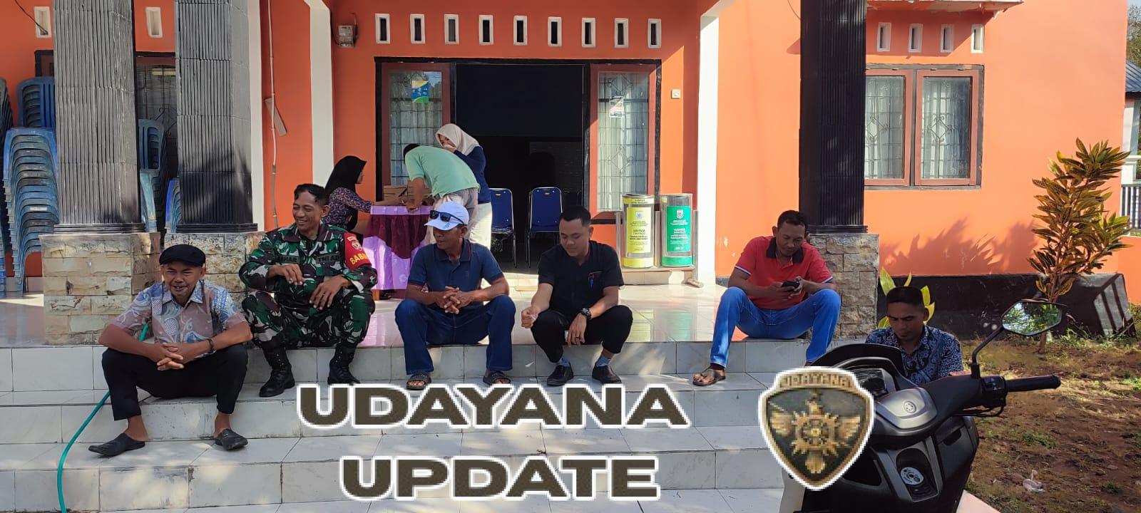 Babinsa Kelanir Koordinasi dengan Puskeswan Seteluk Terkait Vaksinasi dan Registrasi Hewan Ternak